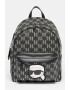 Karl Lagerfeld Rucsac de piele ecologica cu logo Ikonik - Pled.ro