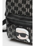 Karl Lagerfeld Rucsac de piele ecologica cu logo Ikonik - Pled.ro