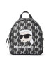 Karl Lagerfeld Rucsac de piele ecologica cu monograma K/Ikonik - Pled.ro