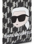 Karl Lagerfeld Rucsac de piele ecologica cu monograma K/Ikonik - Pled.ro