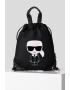 Karl Lagerfeld Rucsac din material textil cu imprimeu logo Ikonik - Pled.ro