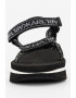 Karl Lagerfeld Sandale cu talpa wedge si model logo - Pled.ro