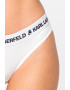 Karl Lagerfeld Set de chiloti tanga din amestec de lyocell - 2 perechi Roz Negru - Pled.ro