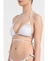 Karl Lagerfeld Sutien halter de baie cu cupe triunghiulare - Pled.ro