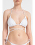 Karl Lagerfeld Sutien halter de baie cu cupe triunghiulare - Pled.ro