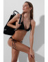 Karl Lagerfeld Sutien halter de baie cu cupe triunghiulare - Pled.ro