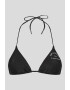 Karl Lagerfeld Sutien halter de baie cu cupe triunghiulare - Pled.ro