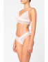 Karl Lagerfeld Sutien longline triunghiular de dantela - Pled.ro