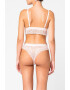 Karl Lagerfeld Sutien longline triunghiular de dantela - Pled.ro