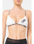 Karl Lagerfeld Sutien triunghiular cu logo - Pled.ro