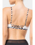 Karl Lagerfeld Sutien triunghiular cu logo - Pled.ro