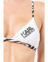 Karl Lagerfeld Sutien triunghiular cu logo - Pled.ro