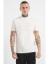 Karl Lagerfeld Tricou cu broderie si logo in relief - Pled.ro