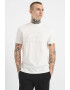 Karl Lagerfeld Tricou cu broderie si logo in relief - Pled.ro