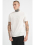 Karl Lagerfeld Tricou cu broderie si logo in relief - Pled.ro