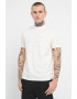 Karl Lagerfeld Tricou cu broderie si logo in relief - Pled.ro