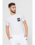 Karl Lagerfeld Tricou cu decolteu la baza gatului si logo - Pled.ro