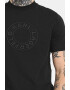 Karl Lagerfeld Tricou de bumbac cu logo brodat - Pled.ro