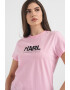 Karl Lagerfeld Tricou de bumbac organic cu logo - Pled.ro