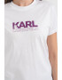 Karl Lagerfeld Tricou de bumbac organic cu logo - Pled.ro