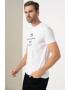 Karl Lagerfeld Tricou din bumbac cu imprimeu text - Pled.ro