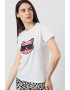 Karl Lagerfeld Tricou din bumbac organic cu imprimeu logo - Pled.ro