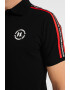 Karl Lagerfeld Tricou polo cu benzi logo - Pled.ro