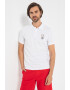 Karl Lagerfeld Tricou polo cu logo pe piept - Pled.ro