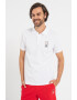 Karl Lagerfeld Tricou polo cu logo pe piept - Pled.ro