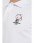 Karl Lagerfeld Tricou polo cu logo pe piept - Pled.ro