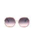 KATE SPADE Ochelari de soare supradimensionati cu model abstract - Pled.ro