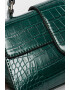 KEDDO Geanta crossbody de piele ecologica cu aspect piele de crocodil - Pled.ro