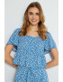 KIABI Bluza crop cu terminatie peplu - Pled.ro