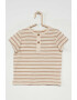 KIABI Tricou de bumbac cu decolteu Henley - Pled.ro