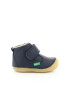 Kickers kids Ghete de piele cu velcro - Pled.ro