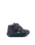 Kickers kids Ghete de piele cu velcro - Pled.ro