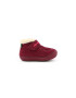 Kickers kids Ghete de piele intoarsa cu captuseala din material teddy - Pled.ro