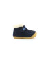 Kickers kids Ghete de piele intoarsa cu captuseala din material teddy - Pled.ro