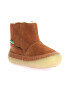 Kickers kids Ghete de piele intoarsa cu velcro - Pled.ro