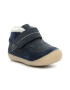 Kickers kids Ghete din piele intoarsa cu inchidere velcro - Pled.ro