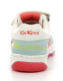 Kickers kids Pantofi sport cu inchidere velcro si insertii din piele intoarsa - Pled.ro