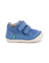 Kickers kids Pantofi sport din piele si material textil cu inchidere velcro - Pled.ro