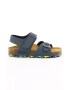 Kickers kids Sandale de piele ecologica cu velcro si catarama - Pled.ro