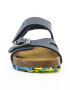 Kickers kids Sandale de piele ecologica cu velcro si catarama - Pled.ro