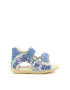 Kickers kids Sandale din piele cu imprimeu abstract - Pled.ro