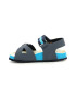 Kickers kids Sandale din piele ecologica cu bareta cu inchidere velcro - Pled.ro