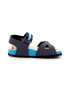 Kickers kids Sandale din piele ecologica cu bareta cu inchidere velcro - Pled.ro