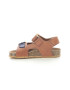 Kickers kids Sandale din piele ecologica cu inchidere velcro - Pled.ro