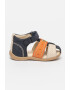 Kickers kids Sandale fisherman de piele intoarsa cu velcro - Pled.ro