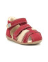 Kickers kids Sandale fisherman de piele intoarsa cu velcro - Pled.ro